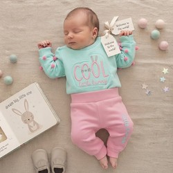 CONJUNTO COOL VERDE/ROSA 7548 TIME KIDS