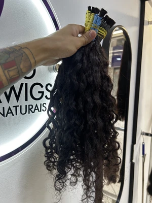 Cabelo Cacho Caipira Fios 55 cm 