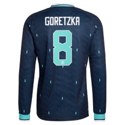 Camisa Seleção Alemanha Away 2026/27 Goretzka 8 - Manga longa