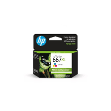 Cartucho HP 667XL Colorido 3YM80AB