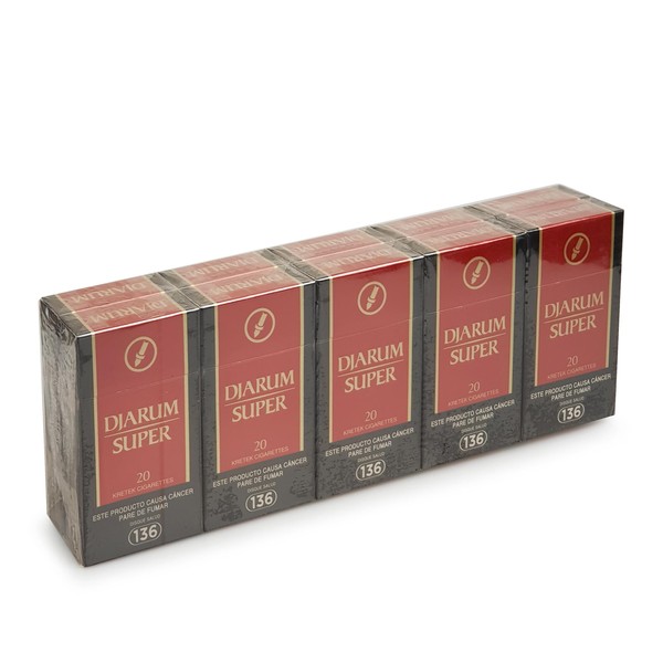 Cigarro Djarum Super (Indonesia) Cravo - Pacote com 10
