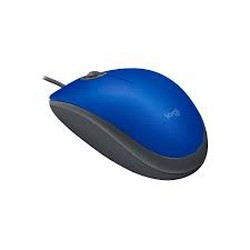 Mouse Logitech Conexao USB M110 Silente Azul - M110