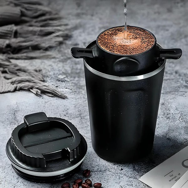 Filtro de café dobrável portátil