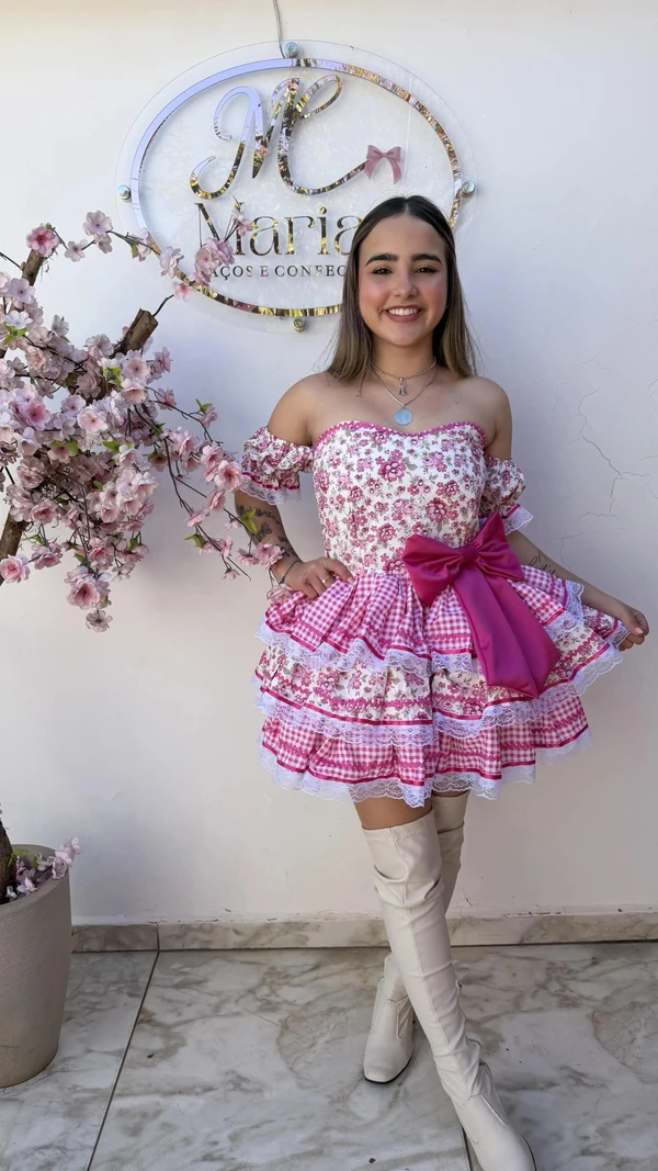 Vestido Junino - Dália