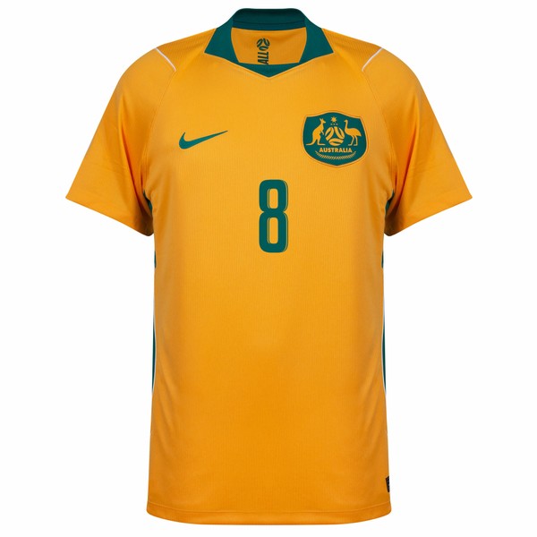 Camisa Seleção Austrália Home 2026/27 Metcalfe 8