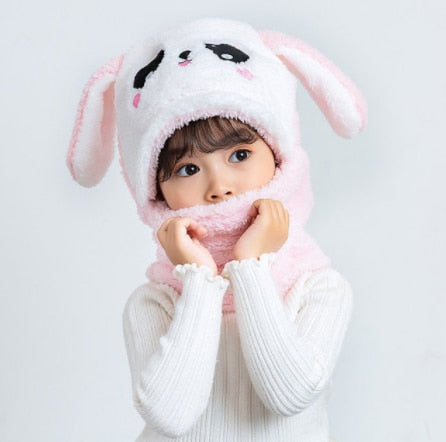 Gorro com Cachecol Infantil