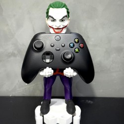 Suporte Premium Para Controle de Playstation e Xbox Coringa (Jooker) de luxo pintado a mão Pronta Entrega com chaveiro de brinde
