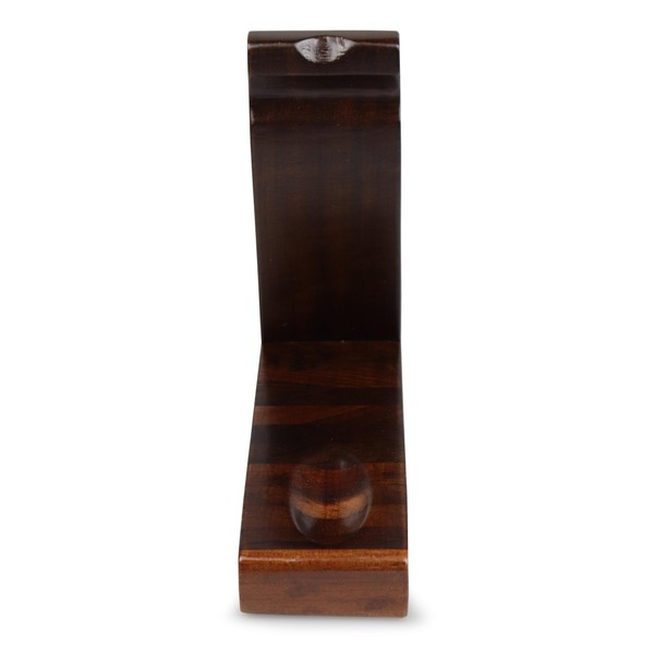 Porta 1 Cachimbo Churchwarden em Madeira