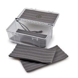 Umidor de Viagem Nerone para 15 Charutos - Transparente