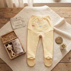 CALÇA BICHO MOLHADO GATINHO AMARELO