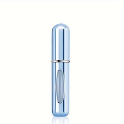 1/4 pçs 5ml perfume atomizador recipiente líquido portátil para cosméticos viajando mini spray de alumínio vazio garrafa recarregável