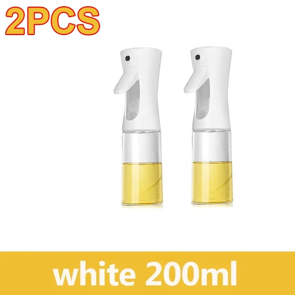 200/300/500ml garrafa de spray de óleo churrasco cozinhar pulverizador de azeite de plástico spray de óleo de cozimento garrafa vazia garrafa de vinagre ou escova de óleo