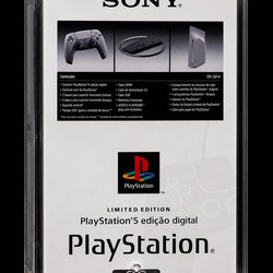 Case Acrílica Premium para PlayStation 5 Slim Edição 30 Anos