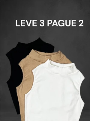  KIT 3 Regata Cropped Slim Comfort LEVE 3 PAGUE 2
