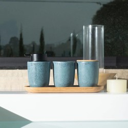 Kit Para Banheiro Ou 4 Peças em Cerâmica Linha Osaka