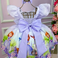 Vestido Temático Lavanda - Princesa Sofia 