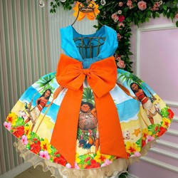 Vestido Temático Elegância - Moana Mar