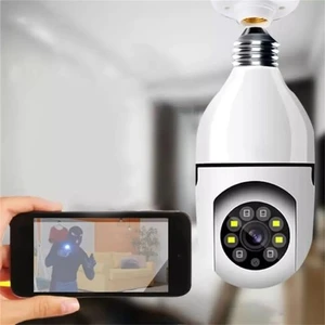 Câmera de Segurança WiFi Giratória com Visão Noturna Inteligente