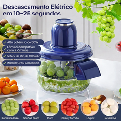 Descascador Elétrico Com Lâmina De Aço Inoxidável