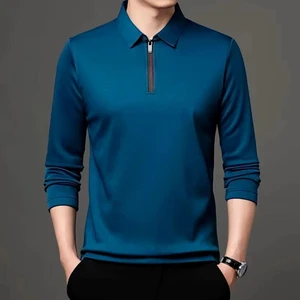 Camisa Masculina Clubem Algodão e Poliéster Manga Longa