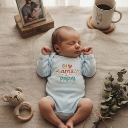 BODY YUKS EU AMO PAPAI 20678 BRANCO