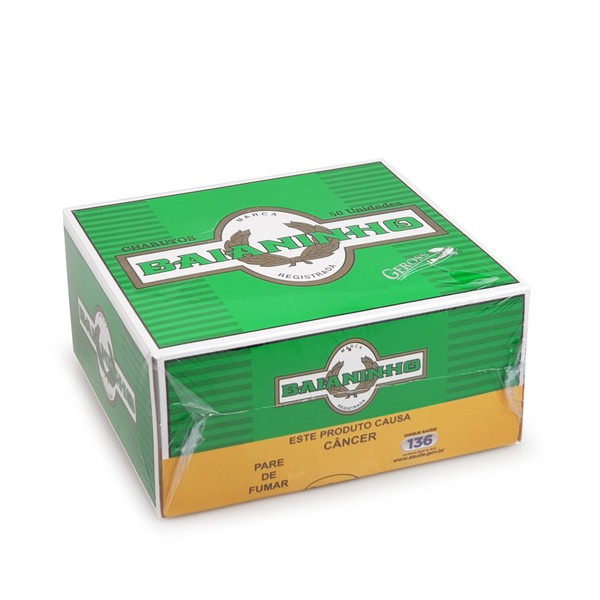 Charuto Baianinho Chocolate - Caixa com 50