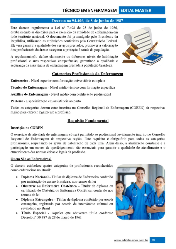 Técnico de Enfermagem PSF - Embu das Artes SP