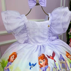Vestido Temático Lavanda - Princesa Sofia 