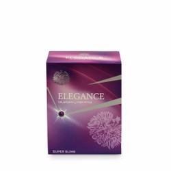 Cigarro Elegance Super Slims Blueberry Menthol - Pacote com 10