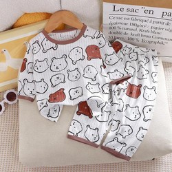 Pijama infantil de algodão puro