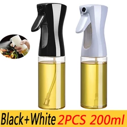 200/300/500ml garrafa de spray de óleo churrasco cozinhar pulverizador de azeite de plástico spray de óleo de cozimento garrafa vazia garrafa de vinagre ou escova de óleo