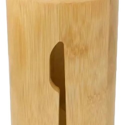 Kit Porta Talheres Bambu 3 Peças