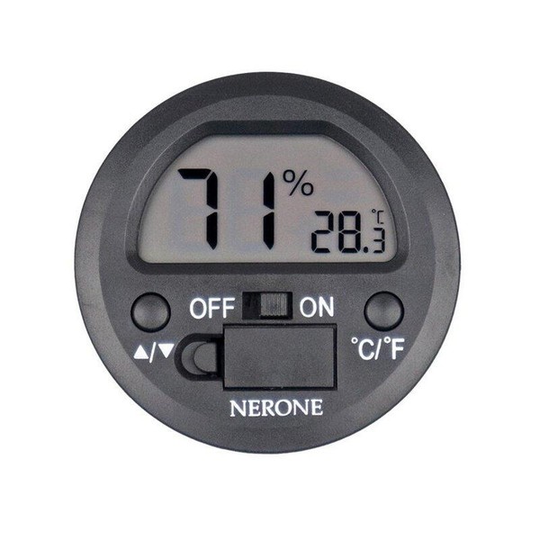 Higrômetro Digital Nerone Redondo Round