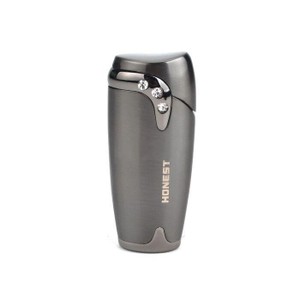 Isqueiro Maçarico Honest 412 - Chumbo (1 Chama)