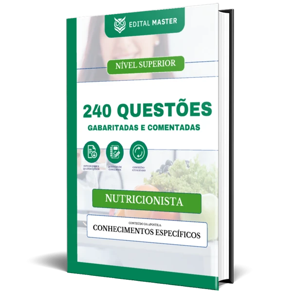 Nutricionista - 240 Questões Gabaritadas