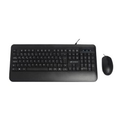 Kit Teclado e Mouse C3Tech USB Preto KT-200BK