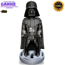 Suporte Premium Para Controle de Playstation e Xbox Darth Vader ( Star Wars) de luxo pintado a mão Pronta Entrega com chaveiro de brinde