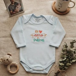 BODY YUKS EU AMO PAPAI 20678 BRANCO
