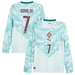 Camisa Seleção Portugal Away 2026/27 Ronaldo 7 - Manga longa