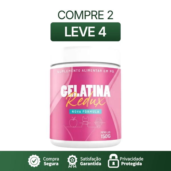 Gelatina Redux - Promoção + Frete Grátis
