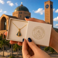 [COMPRE 1 LEVE 2] Colar Nossa Senhora Aparecida - Dupla Face™