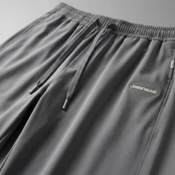 [Leve 3, Pague Só 2] Calça Keldor Masculina em Tecido Ice Silk e Elastano de Alta Fluidez com Cós Elástico Ajustável
