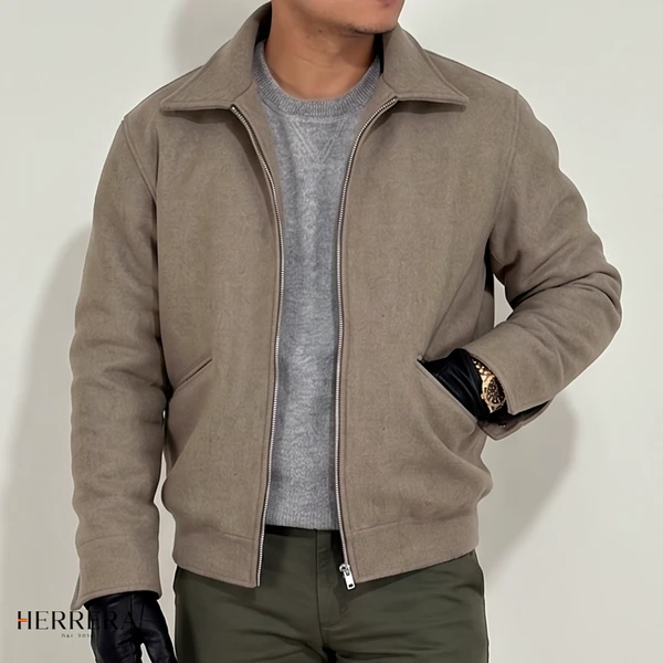 [COMPRE 1 E LEVE 2] Jaqueta Masculina Premium de Lã com Forro Interno em Pelo Polar
