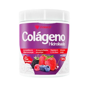 Colágeno Hidrolisado sabor Frutas Vermelhas 200g - Videira7