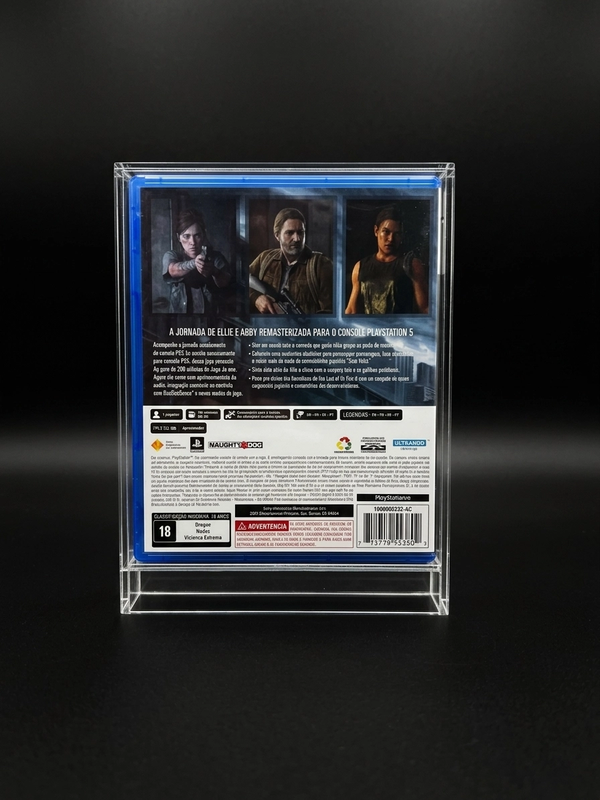 Case Acrílica Premium para Jogos de PlayStation 5