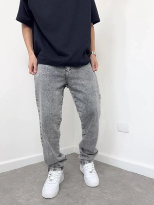 Calça Jeans Reta Vintage Brothers Estonada