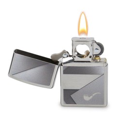 Isqueiro Zippo Sheet Metal Pipe Design (Para Cachimbo)