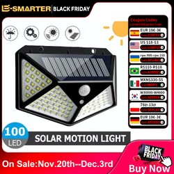 Lâmpada solar multifuncional decoração de jardim ao ar livre luz solar led à prova d' água holofote alimentado por luz solar com sensor de movimento