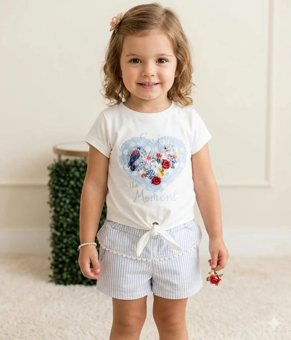CONJUNTO INFANTIL VERAO BOTANIC 17108 PETIT CHERIE