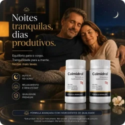 Calmidrol - Reconquiste a paz que a rotina agitada te tirou. - Kit com 2 frascos